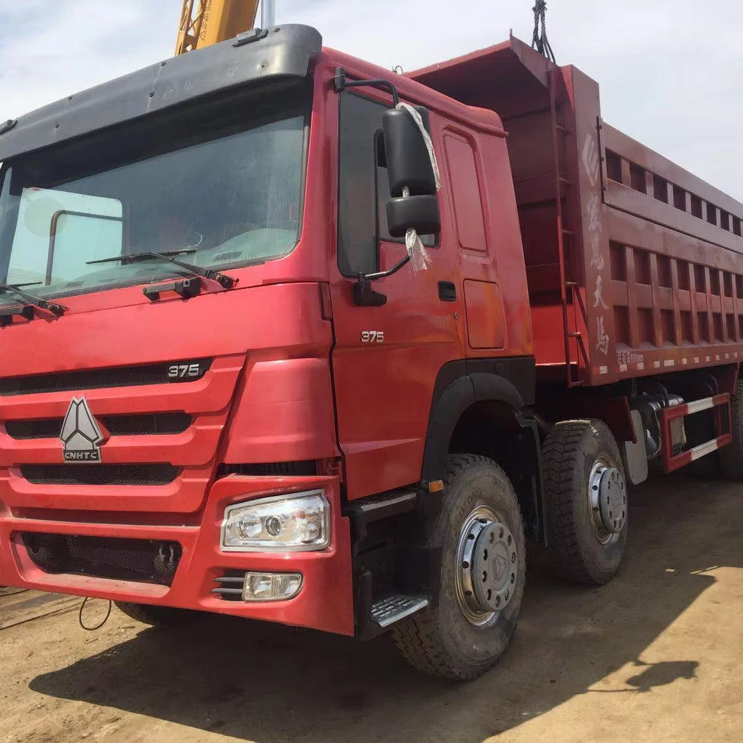 Подержанные машины отличное состояние Подержанный самосвал Sinotruk HOWO 6x6 Самосвал Для Африки