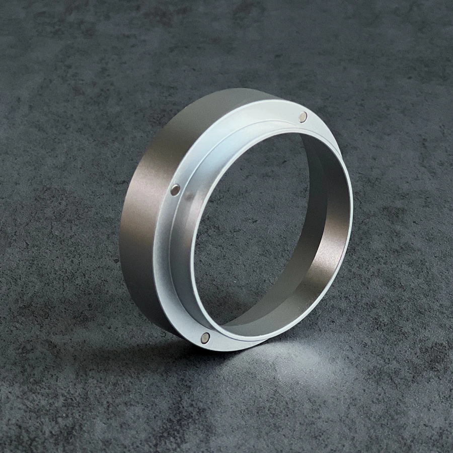 Coffee Powder Receiving Dosing Ring Rotatable Aluminum Alloy Loop Coffee Machines  Italian Coffee Machine Handle portafilter ant