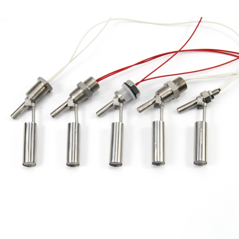 Float Switch Stainless Steel liquid water level sensor horizontal Side Mounted duck-billed switch for high temperature device