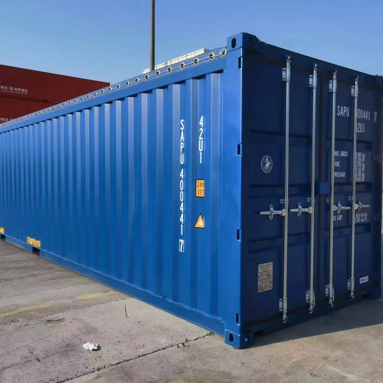 Прямая Продажа с завода большой грузовой верх 20 футов 40 мягкий открытый контейнер для продажи