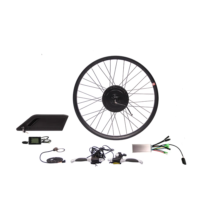 1500 watt rear motor fat tire ebike conversion kit with 48v battery included