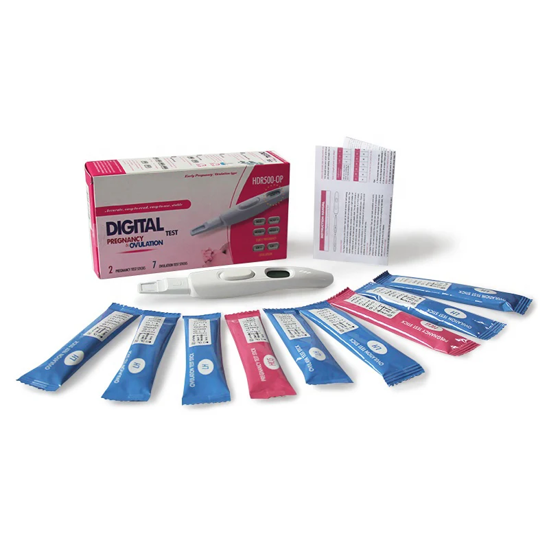 HCG Home Pregnancy Midstream Test, Accurately Detect Early Pregnancy, High Sensitivity Result for Home Testing