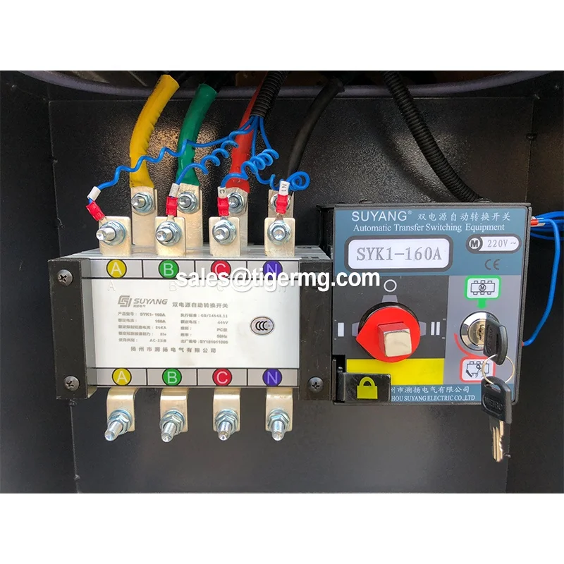 Factory supply high efficiency natural gas generator 50kw with chp boiler