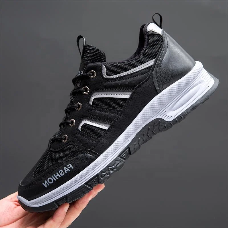 Working Shoes for Men Safety Custom logo Hiking Shoes Men Outdoor Boots Men Outdoor Leather Shoes
