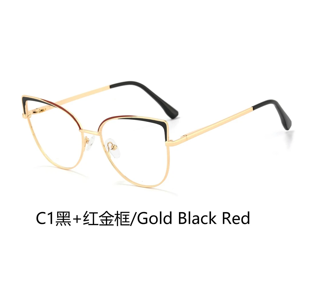 China Wholesale Hot Fashion Eyewear Wholesale Eye Glasses Spectacles Men Eyeglasses Glasses Metal Optical Frame