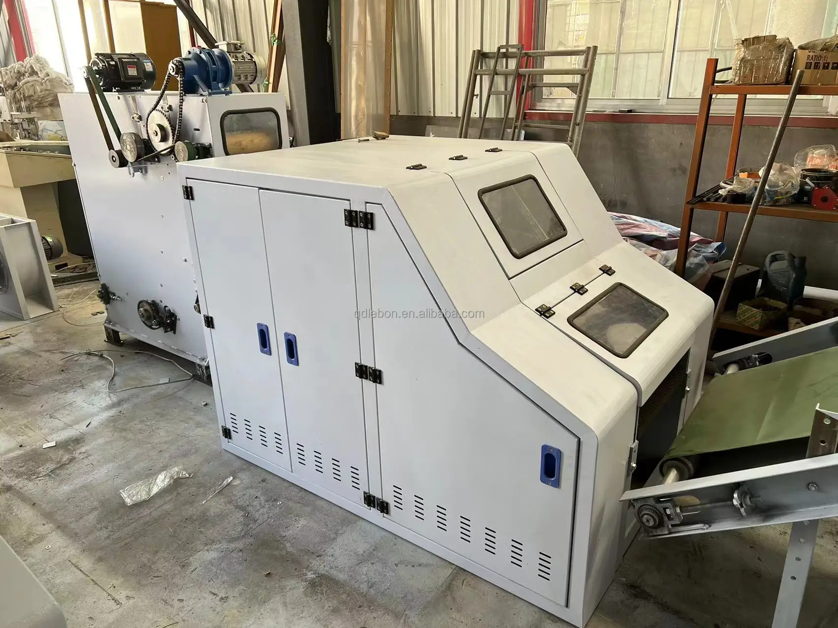Industrial Mini Textile Household Carding Machine Sheep Wool Cotton Polyester Fiber Non woven Combing Carding Machine