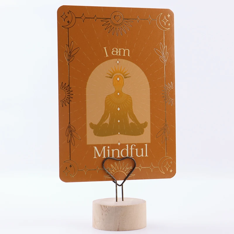 Customized Positive Affirmations Cards Women Motivational Mindfulness Cards