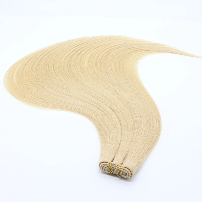 Cheap Price 12-28 inch Straight Wave 613 Blonde Color Human Virgin Hair Bundles In Stock