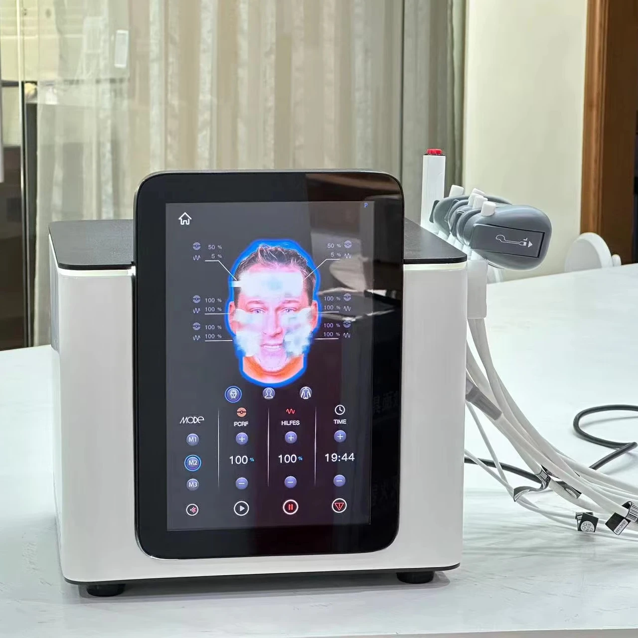 BECO beauty products Radio Frequency Skin Tightening RF vibrating facial massage face lifting face firming equipment