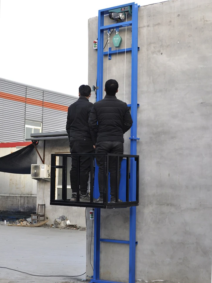New 500kg Warehouse Vertical Platform Loading Freight Elevator Cargo Lift