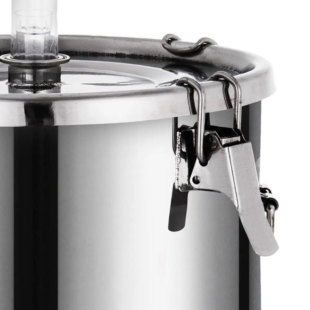 30L Stainless Steel 304  Brew Bucket Beer Fermentor 7.5 Gallon home brew fermentor