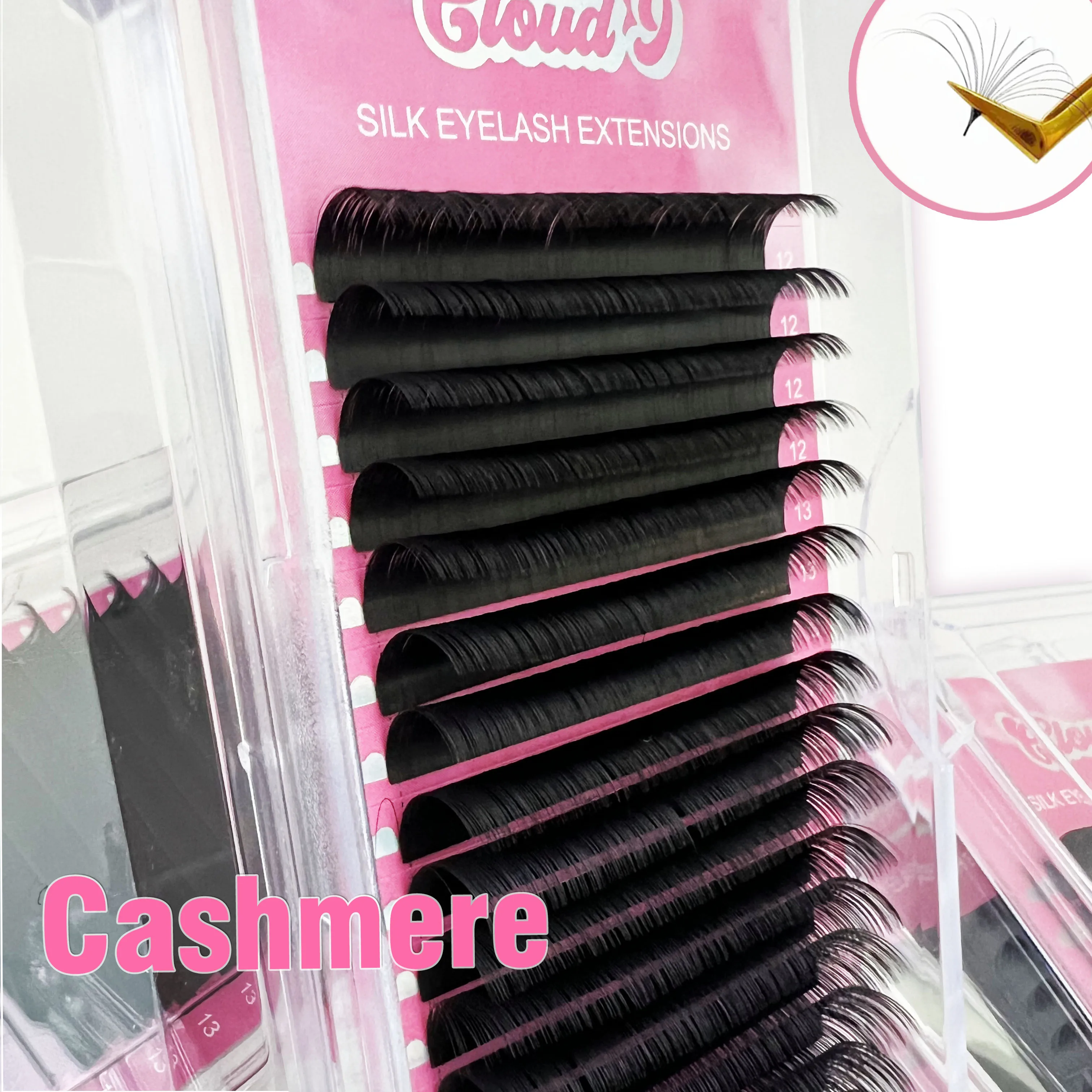 Meecil lash lashes wholesale mink private label individual eyelash extensions