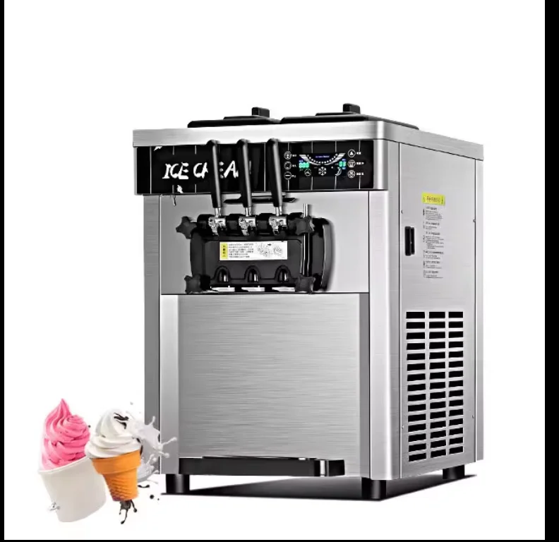 Wholesale 3 Flavor Commercial Soft Serve Ice Cream Machine Factory Best Price 2+1 Flavors Ice Cream Maker