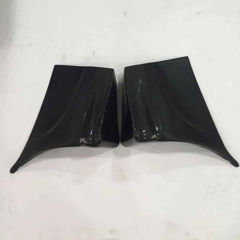 For  MK4 Partial carbon fiber Rear Bumper Side Spats (Pair)