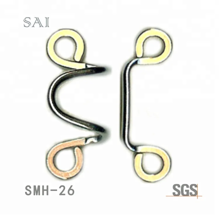 Eco-friendly Factory Wholesale Various Styles SMH38 to 41 Hook and Eye Fastener