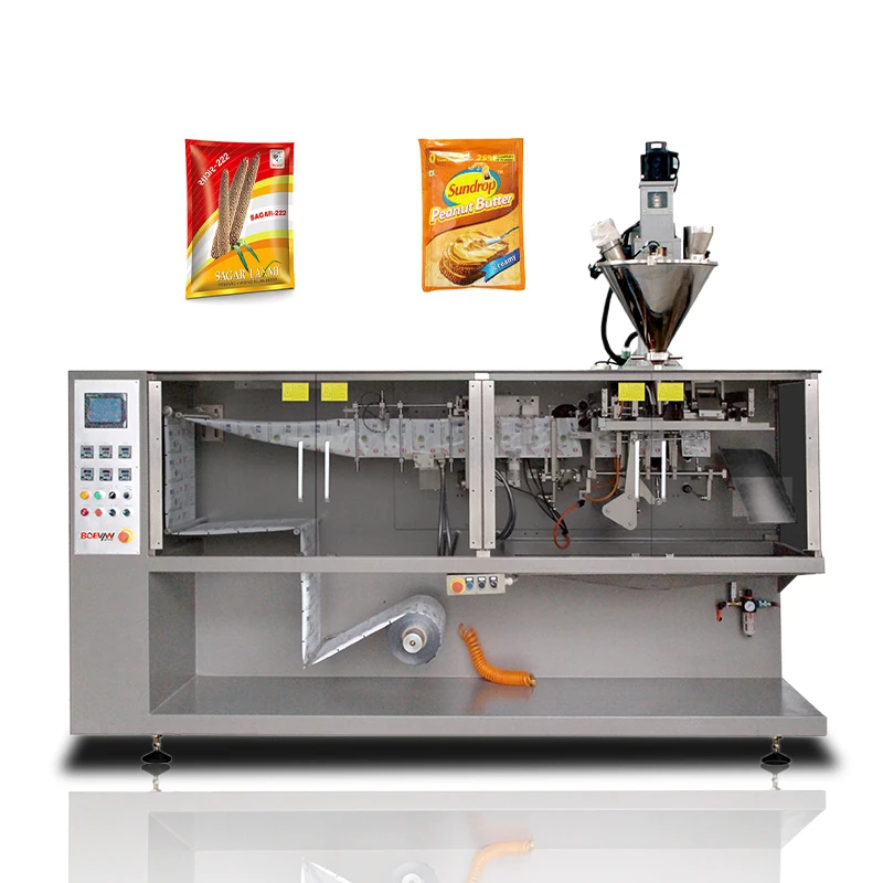 Automatic honey jam stick pack packing machine Card Type sachet liquid yogurt sauce blister packaging machine