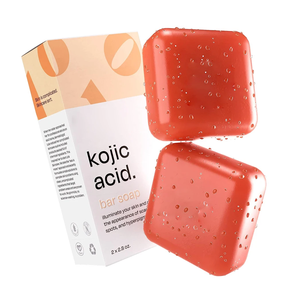 Skin Whitening Collagen Face Papaya Glutathione and Kojic Handmade Gluta Kojic Soap