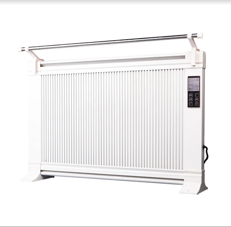 220V Free Shipping Energy Saving Mobile Switch Electric Radiator Panel Heater for Bathroom