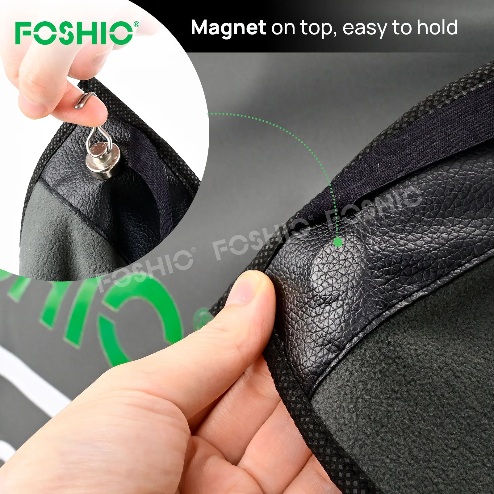 Foshio New Design Magnetic Waterproof Window Tint Tool Cars Door Dask Panel Cover Magnetic