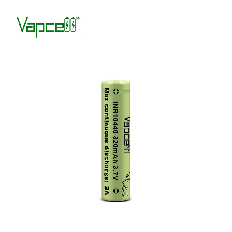 Перезаряжаемый аккумулятор Vapcell для светодиодного продукта и фонарика 10440 320 мАч 3 А новый выпуск