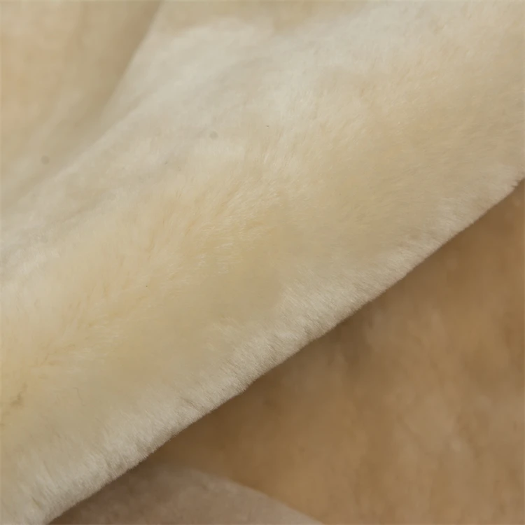 Factory wholesale 100% genuine shearling sheepskin pelts skins origin colors sheared wool sheepskin