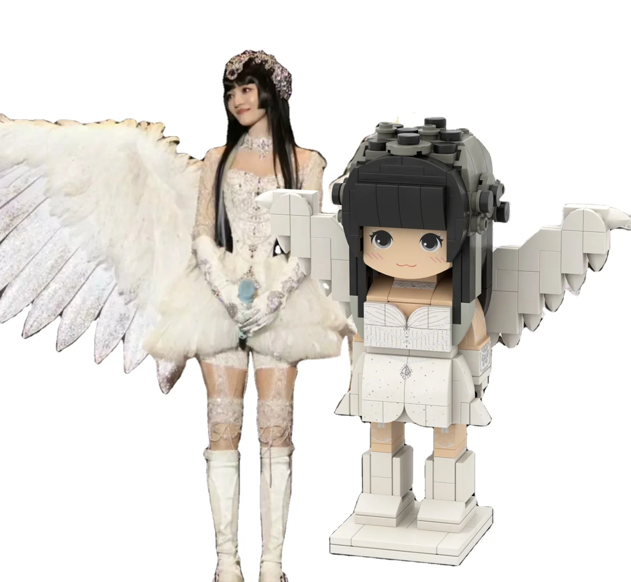 Custom Brick Figures Creative Gift for POP Stars Moc Up Building Block sets for Movie stars mini people Figure