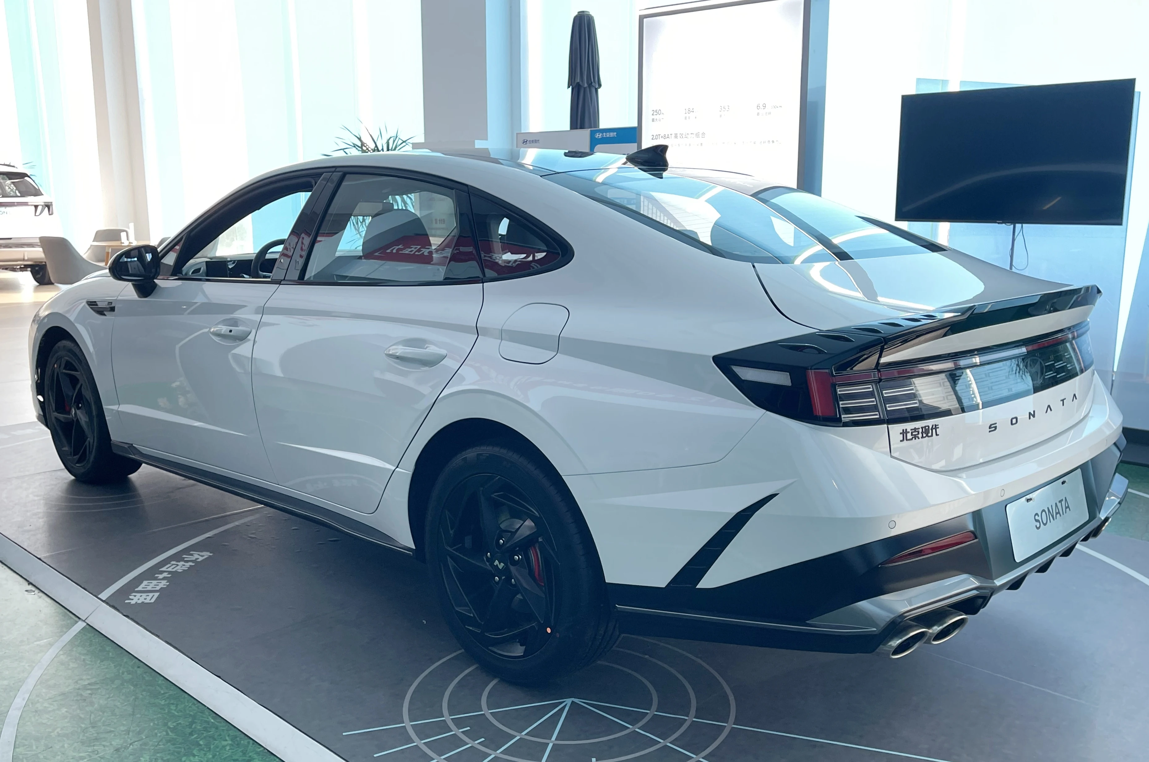 2024 New Design Hyund Ai SONATA 2.0T N-Line 1.5T L4 Left Steering High Speed Gasoline Sedan in Stock