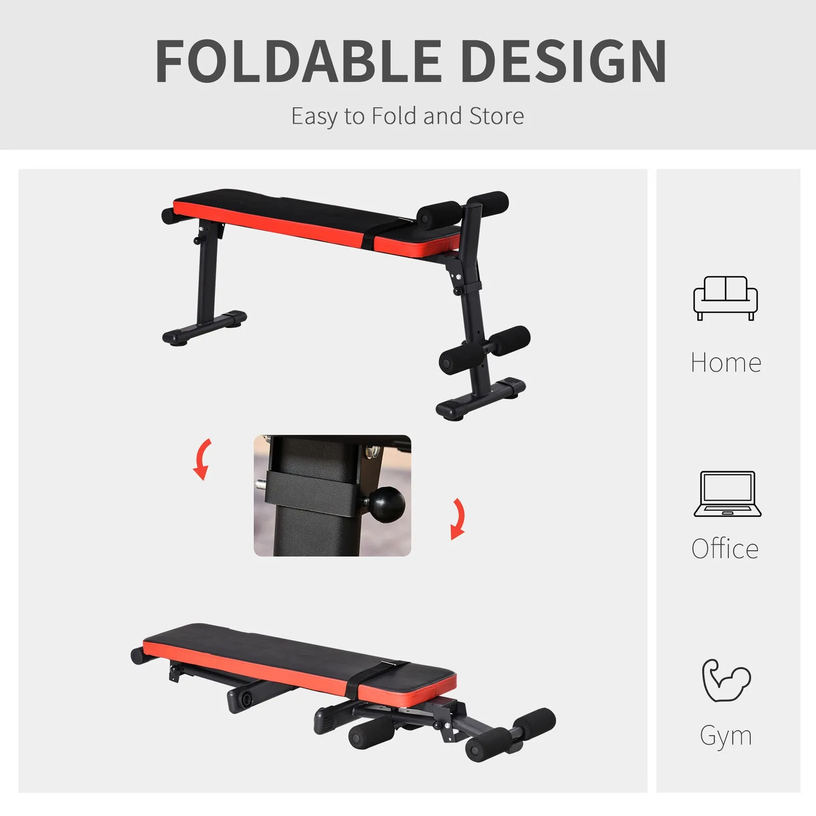 ONESTARSPORTS Fitness Training Exercise Muscle Sit Up Multi Functional Gym Strength /lat Pull Down Equipment Adjustable Bench