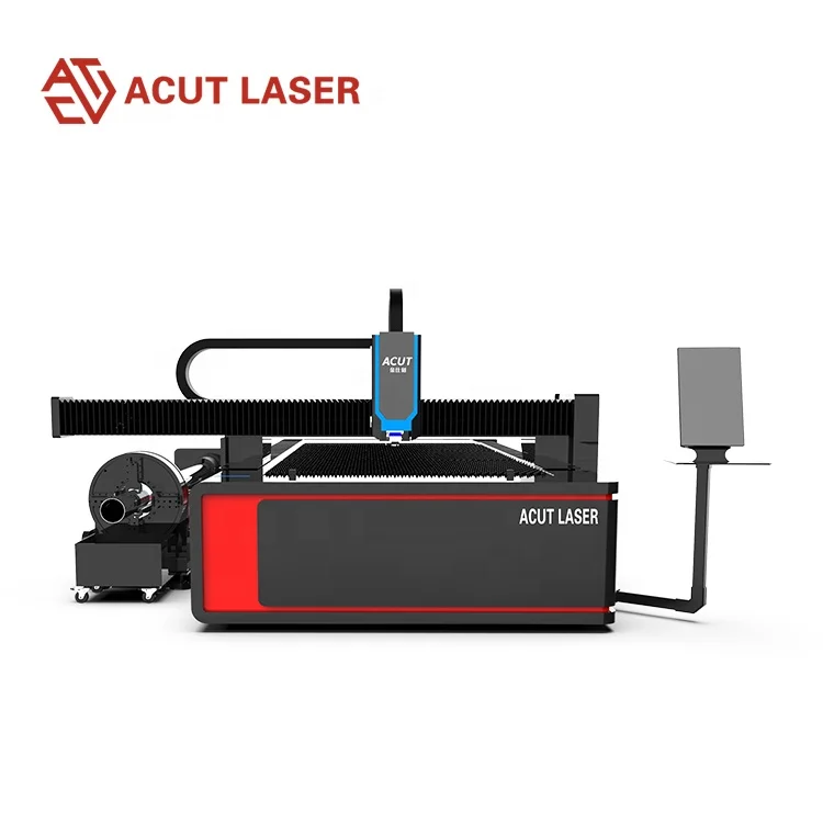 High Speed Metal Sheet Stainless Steel Tube Aluminum Copper 3000W 6000W Fiber Laser Cutting Machine 3015 Price