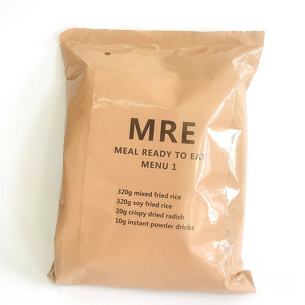 MRE Portable mixed fried rice combat food mre ration food(MENU1)