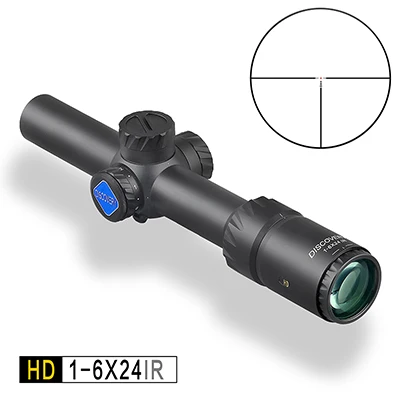  Китайский поставщик HD 1-6 X24 ИК первый фокусный плоскостный зум 1-6X диаметр 30 мм наружные прицелы охотничий