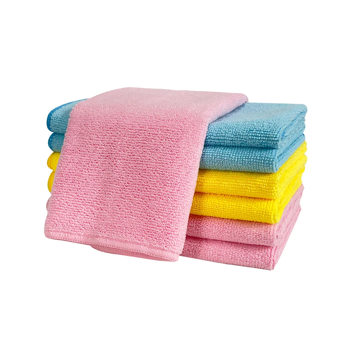 40x40 Wholesale Colorful Car Detailing 100% Microfiber Cleaning Cloth Microfiber cloth car manufacturer