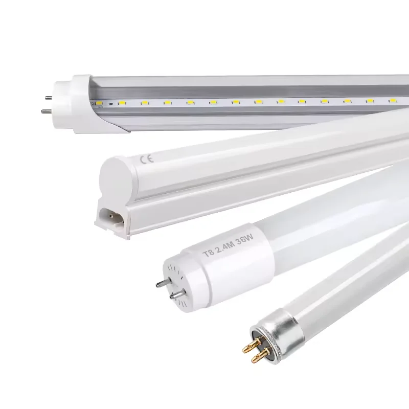 Wholesale 3000--6500K T tube T5 T8 LED Lamps 9W G13 Base LED Tube Lighting