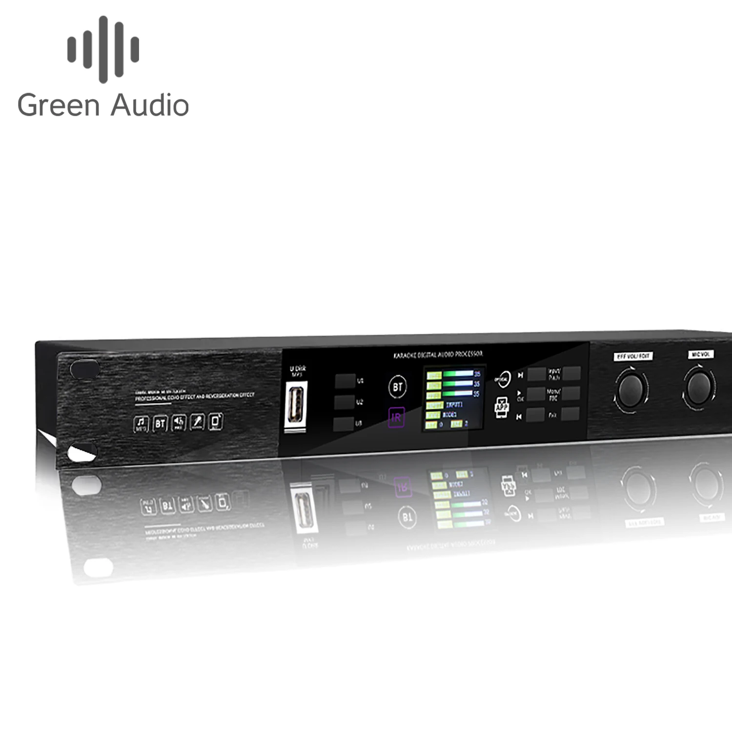 GAX-K510 цифровой и аналоговый двойной эффект передней сцены встроенный 32-битный высокопроизводительный DSP