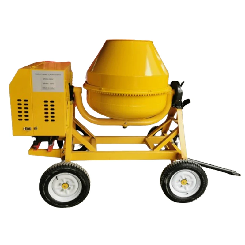 New Portable 500L Mobile Concrete Mixer Machine - Factory Direct Sale with Innovative Design for Efficient Mixing