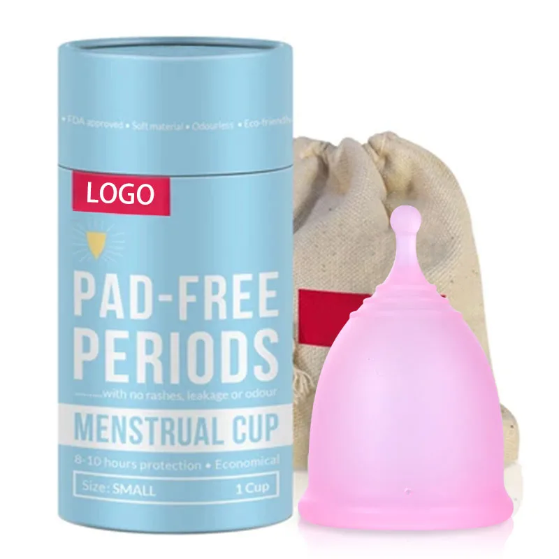 Menstrual cup wholesale custom medical silicone period cup reusable.