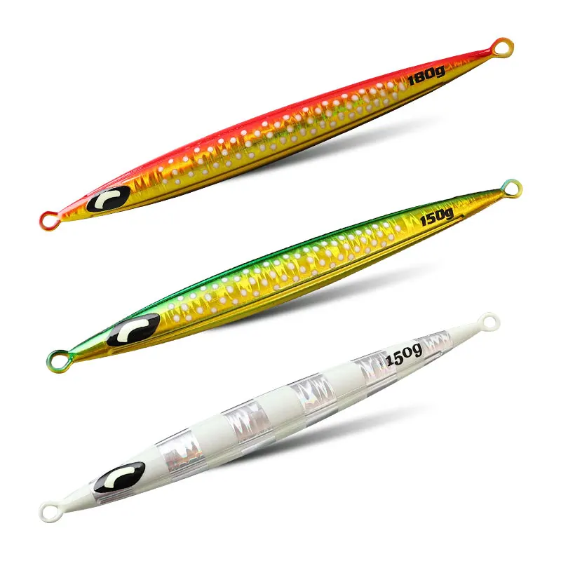 Palmer 100g 150g 180g 200g vertical speed jig lures saltwater metal fast jigs fishing jigging lure