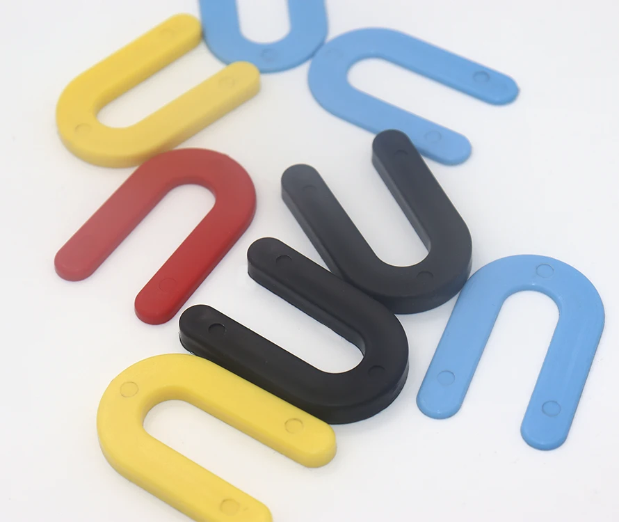 100Pcs Plastic U Type Tile  Horseshoe Tile Spacers For Ceramic Wall Floor Tile