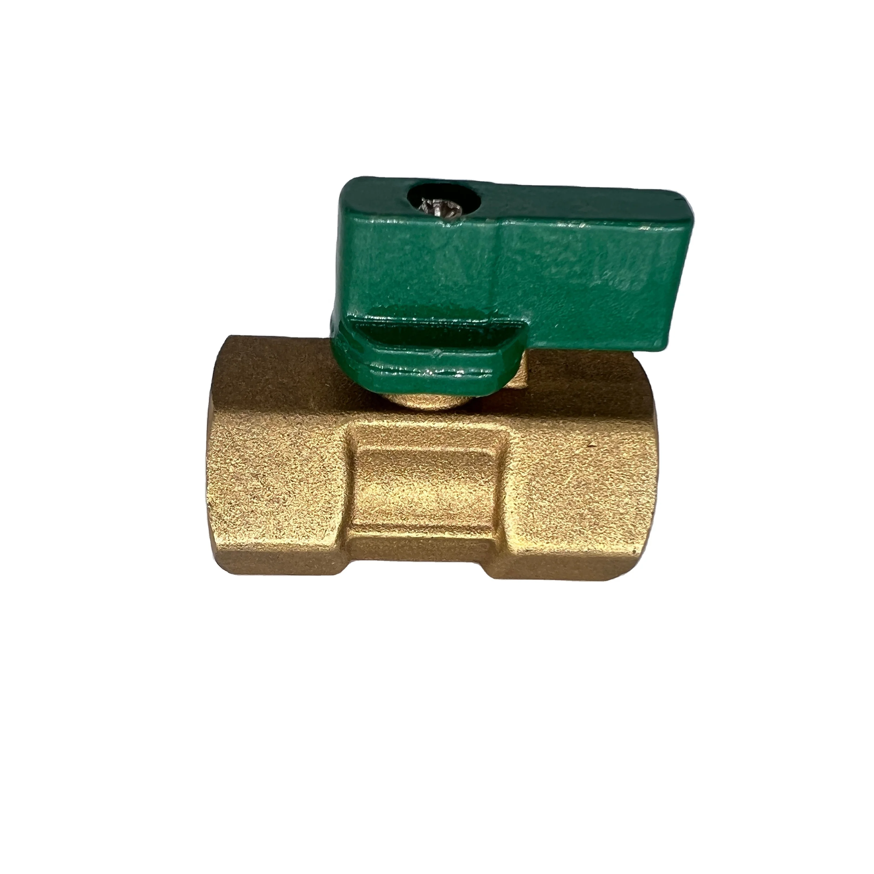 Customized Spare Parts Brass Fitting Single Union  Pure Mini Check Ball Valve FF 1/2  For Water Purifier