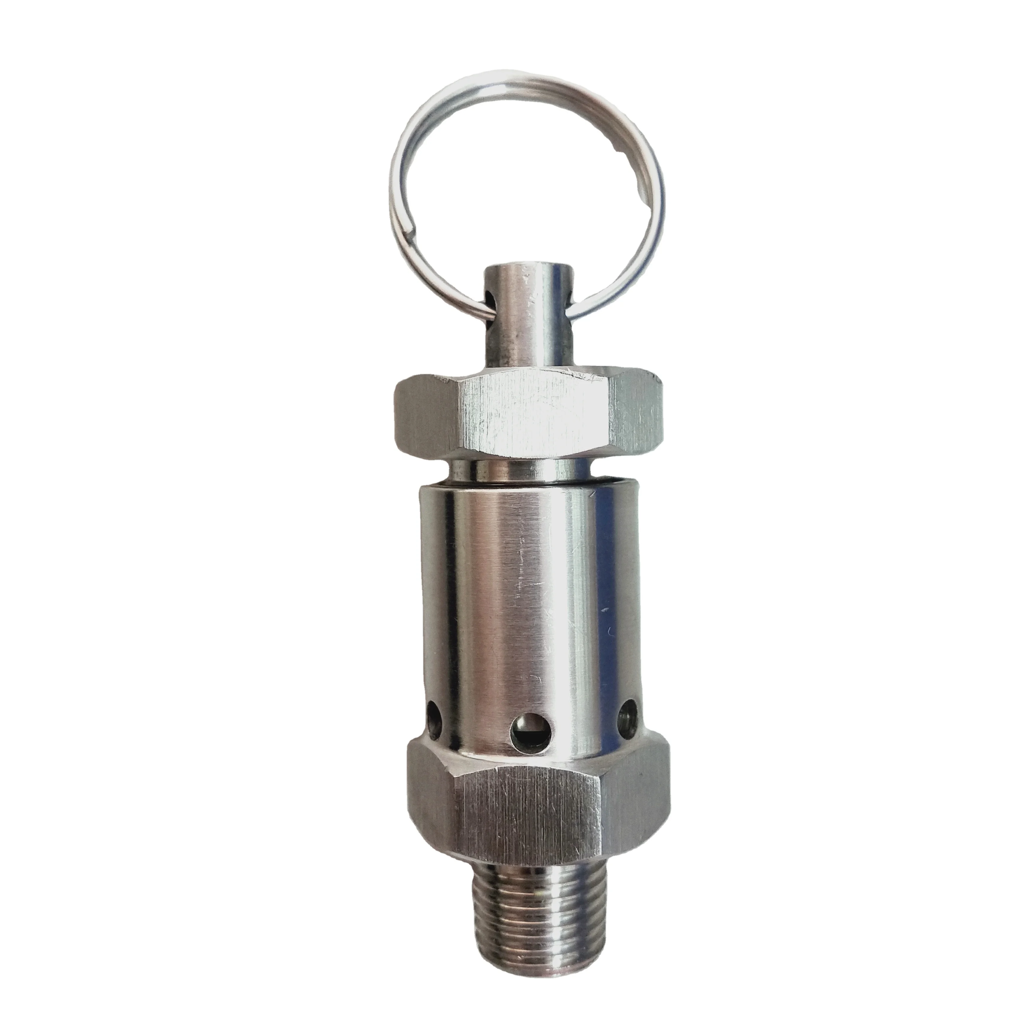 1/4 NPT BSPT Spring Valve air Safety Valve Pressure Release  air Vent Reset Valve