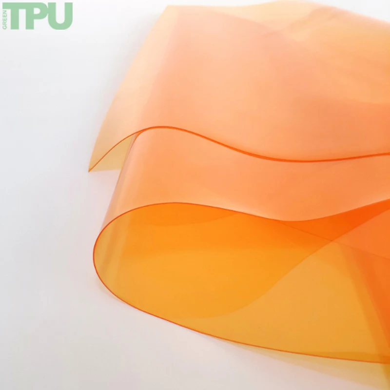 tpu film multi-colored tpu transparent color film fabrics Environmental Protection