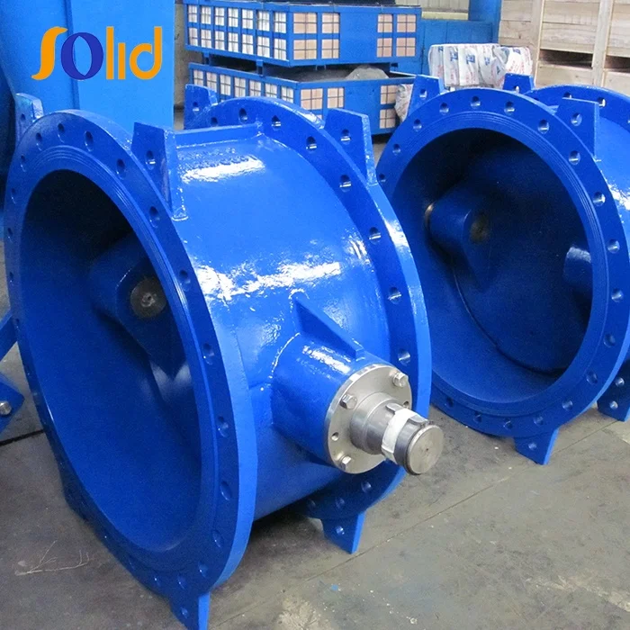 Ductile Iron Flanged Tilting Disc Non Return Hydraulic Sewage Check Valve