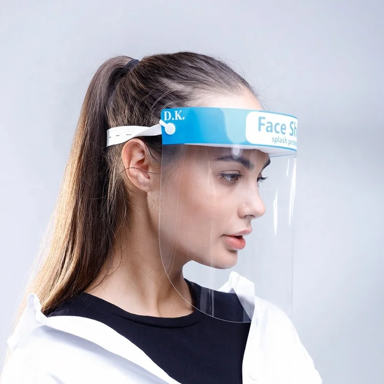 China manufacturer personal protective equipment face visor clear protector facial anti-fog face visor