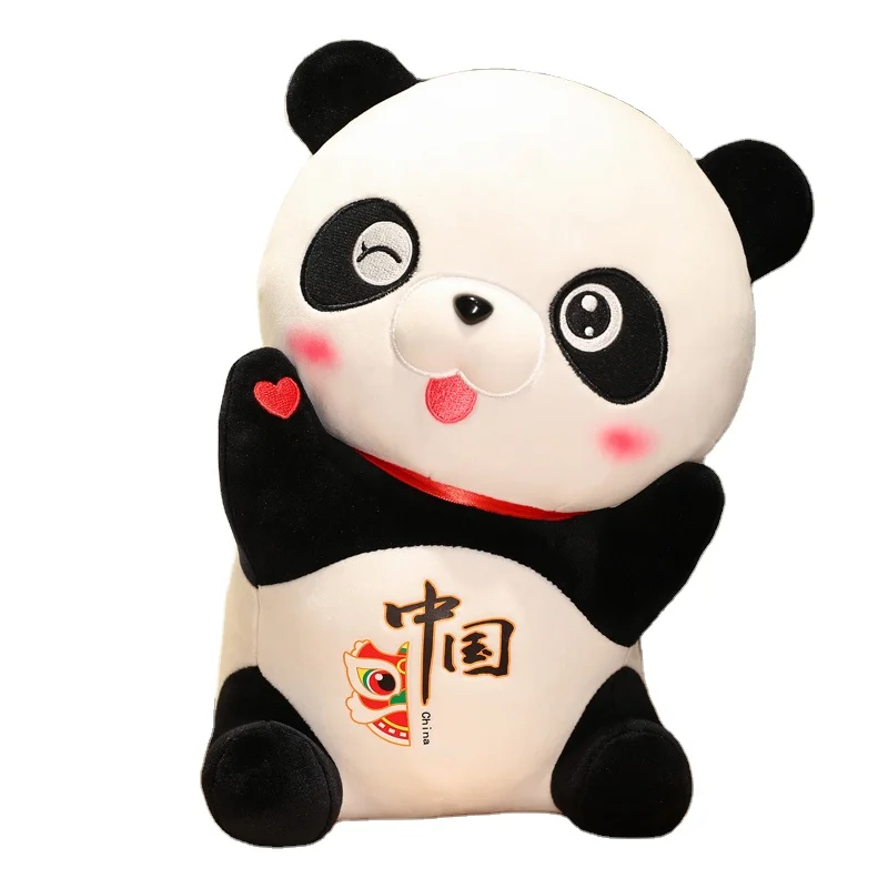 Cute Panda Doll Plush Toy High Quality simulation Panda Plush Toys Cartoon panda Plush throw pillow Birthday Gift