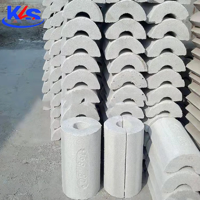 KRS Refractory High Temperature Fireproof Perlite Pipe Perlite Insulation Pipe