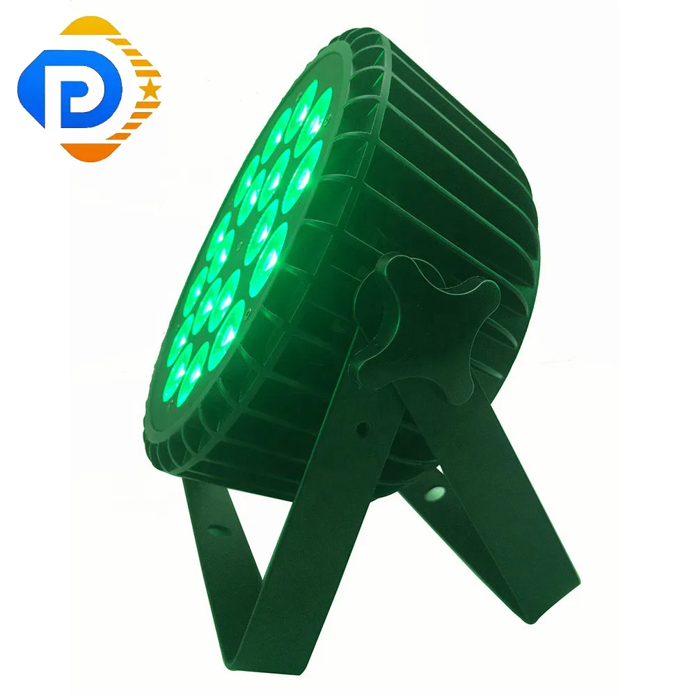 Светодиодный сценический свет 18x10 Вт rgbw 4в1 par 64 светодиодное сценическое освещение в помещении dmx 512 Дешевое