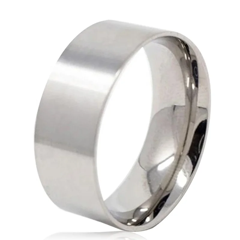 Wholesale 1mm 2mm 3mm 4mm 5mm 6mm 7mm 8mm 9mm 10mm 12mm  Stainless Steel Ring Cores Blank Line for Inlay