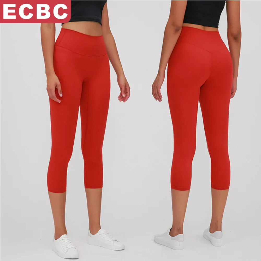 Align Lift Hip Running Quick-Dry Waist Trainer Yoga Fitness Cropped Gym Leggings For Women No Camel Line Leggins