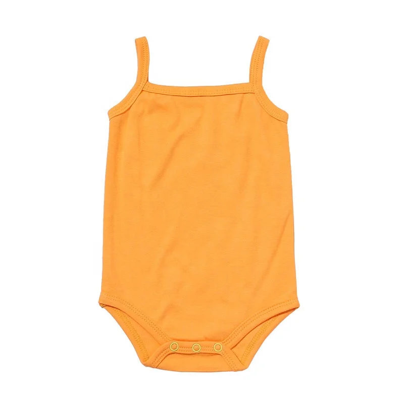 factory supply cotton sleeveless baby rompers baby bodysuit baby cloth