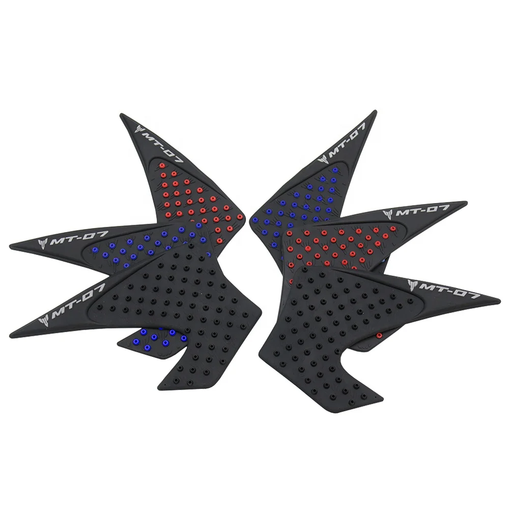 
For Yamaha MT-07 MT07 MT 07 2014-2017 Motorcycle Fuel Tank Protection Device Fuel Tank Non-Slip Traction Side Pad 